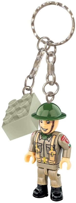 Cobi Nøkkelring - Polish Soldier (Monte Cassino)