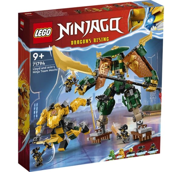 LEGO Ninjago Lloyd og Arin ninja-roboter