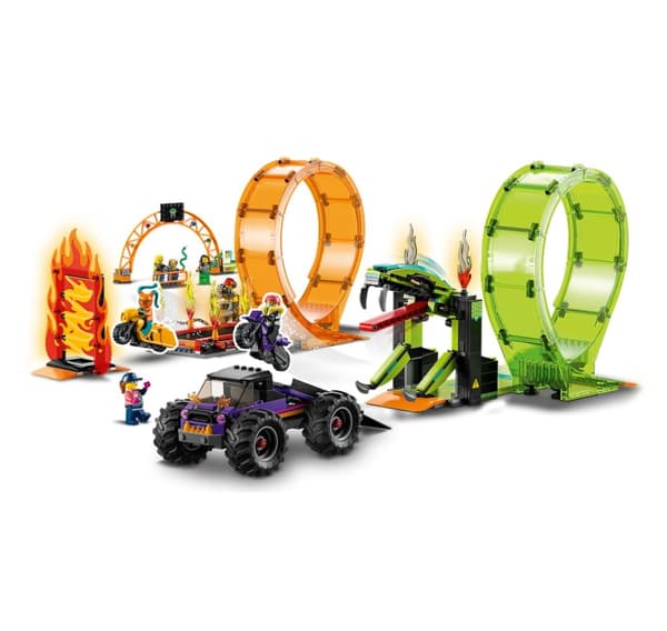 LEGO City Double Loop Stunt Arena
