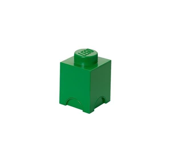 LEGO Opbevaringsklods 1 grøn