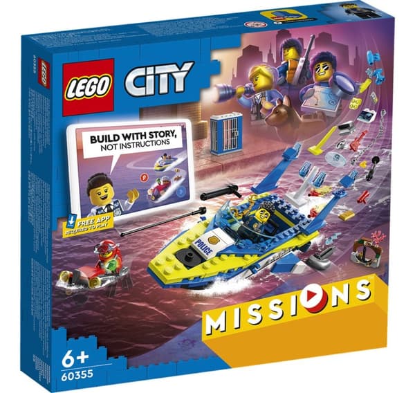 LEGO Cityn vesipoliisin tutkintatehtävät