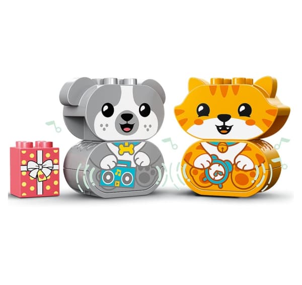 LEGO DUPLO Min første hvalp og kat med lyde