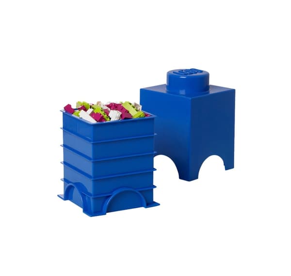 LEGO säilytyslohko 1 sininen