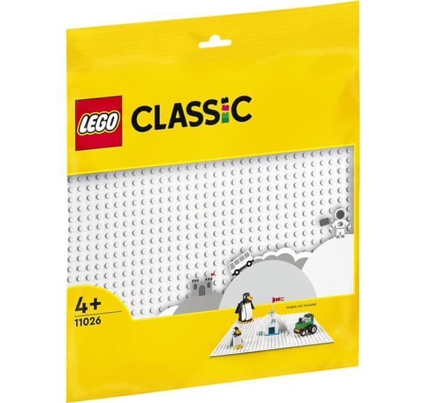 LEGO CLASSIC Hvit bunnplate