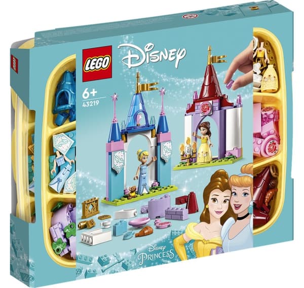 Kreative slotte af LEGO Disney-prinsesser