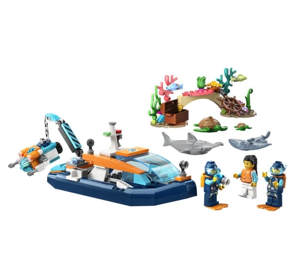 LEGO City Explorer dykkebåt