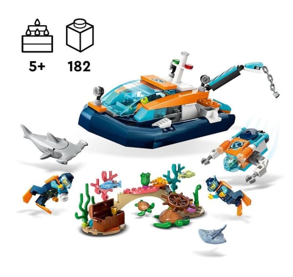 LEGO City Explorer dykkebåt