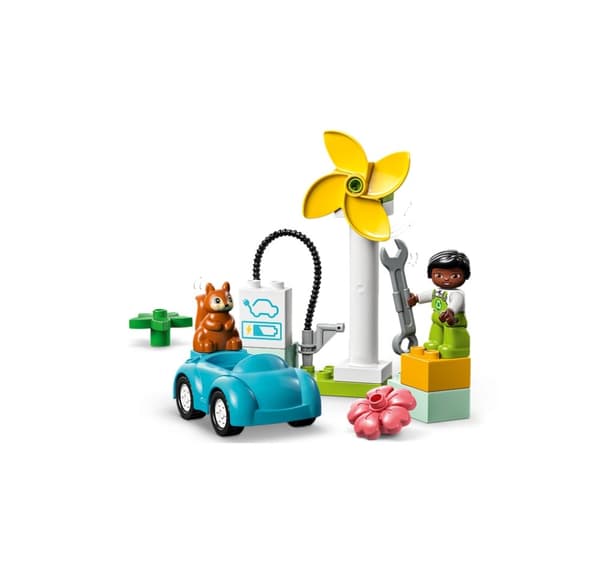 LEGO DUPLO Vindmølle og elbil