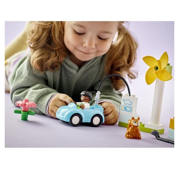 LEGO DUPLO Vindmølle og elbil