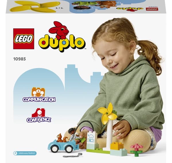 LEGO DUPLO Vindmølle og elbil