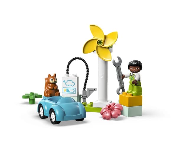 LEGO DUPLO Vindmølle og elbil