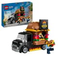 Pikkukuva 1 / 6: LEGO 60404 City Burgers Food Truck, Van Toy, fantasifull lek med skåpbil och minifigurer