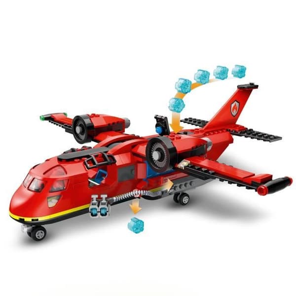 LEGO 60413 City Brandräddningsplan, leksak med 3 piloter, brandmansminifigurer