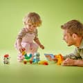 Pikkukuva 5 / 6: LEGO 10412 DUPLO Mitt första djurtåg, leksak med hjul för barn, kreativa djur att bygga