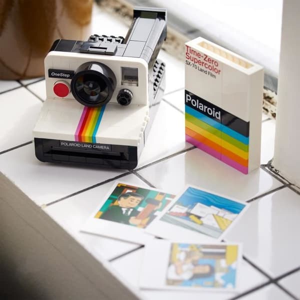 LEGO 21345 Ideas Polaroid OneStep SX-70 Vuxen byggbar modell med klistermärken