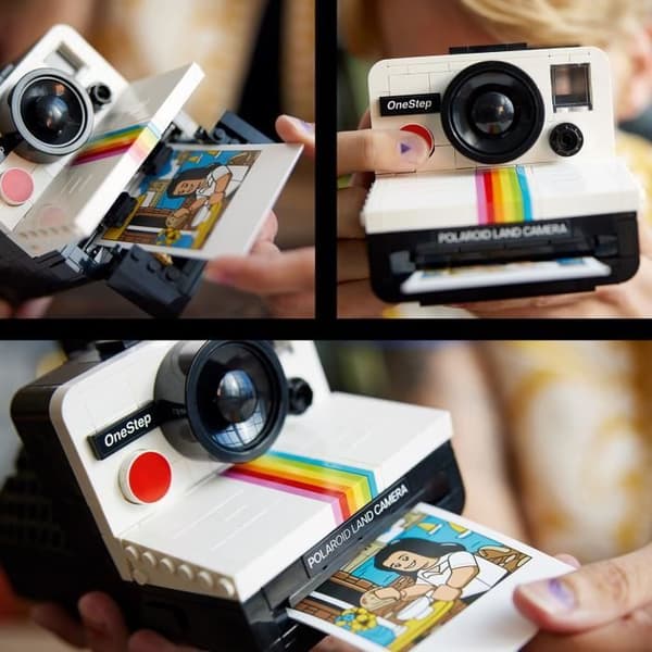 LEGO 21345 Ideas Polaroid OneStep SX-70 Vuxen byggbar modell med klistermärken
