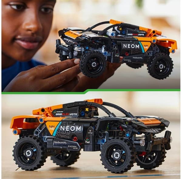 LEGO NEOM McLaren Extreme E Race Car
