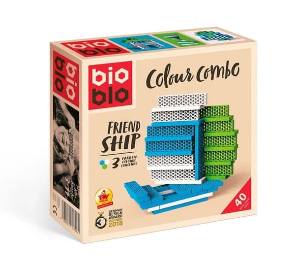 Bioblo - Bioblo Friend Ship 40 tegelstenar - HUBTOYS