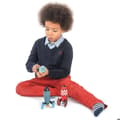 Miniatyrbild 4 av 6: Tender Toys junior raketkonstruktion 18 stycken