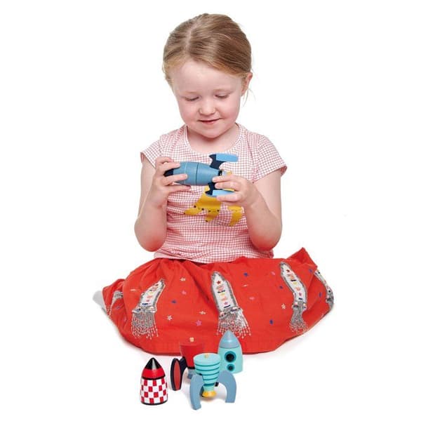 Tender Toys junior raketkonstruktion 18 stycken