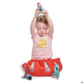 Miniatyrbild 6 av 6: Tender Toys junior raketkonstruktion 18 stycken