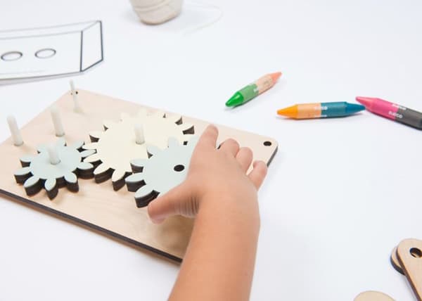 Pedagogiskt spel - KOAKOA - Växelklocka - Demonterbar - Blandat - Från 6 år