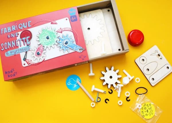 Pedagogiskt spel - KOAKOA - Växelklocka - Demonterbar - Blandat - Från 6 år