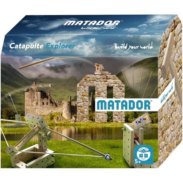 Explorer MATADOR katapultsats - Beige - 56 delar - Från 5 år