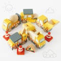 Miniatyrbild 2 av 5: Byggleksak - Le Toy Van - TV442 - Urban World - Pojke - Gul