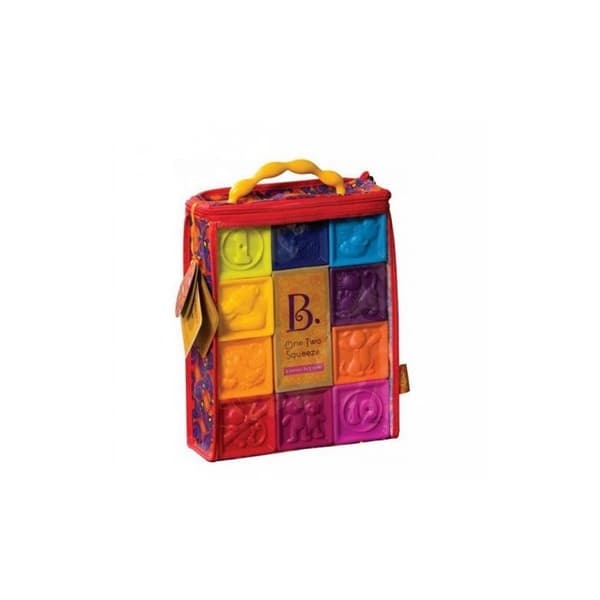Toy - B TOYS - Kuber - Orange - Blandat - 0 månader - Födelse