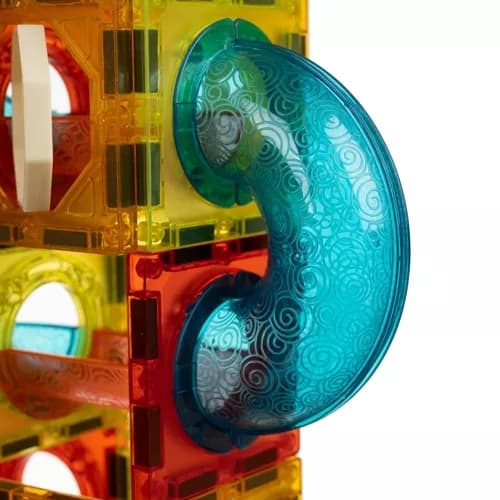 Magnetic Tiles - 75-deler Magnetiske Byggeklosser - Byggmagneter