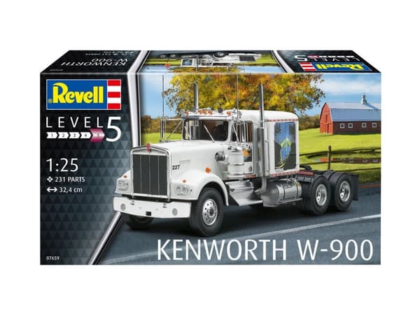 Revell Kenworth W-900 1:25 Modelbyggesæt