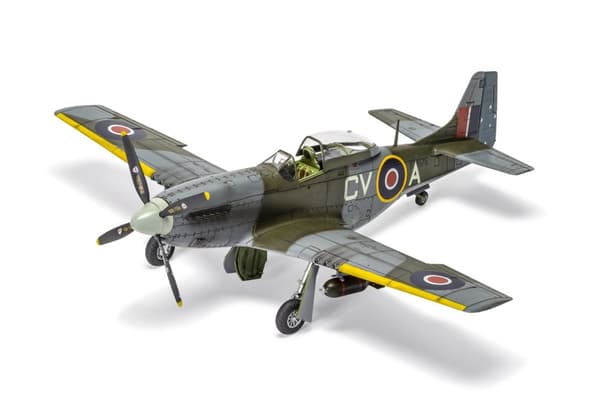 Airfix North American Mustang Mk.IV/P-51K Mustang 1:48 Modellbyggsats