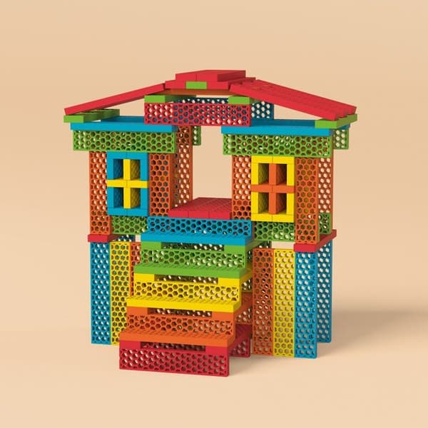 Bioblo - Bioblo Hello Box 100 tegelstenar - HUBTOYS