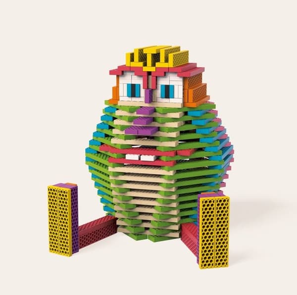 Bioblo - Bioblo Big Box 340 tegelstenar - HUBTOYS