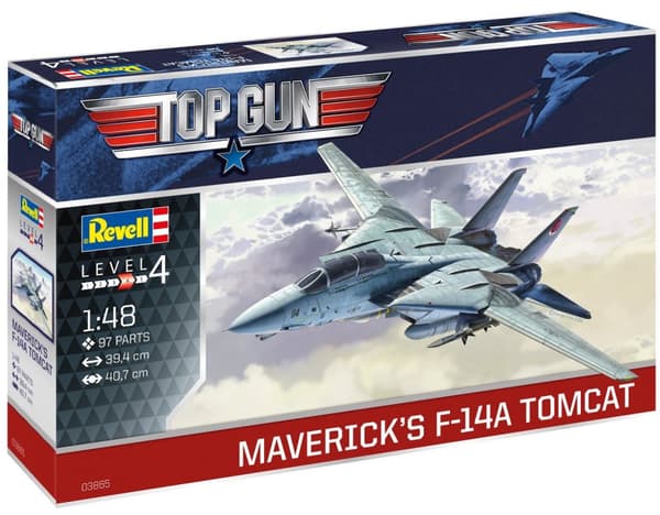 Revell Top Gun Mavericks F-14A Tomcat 1:48 Modellbyggsats