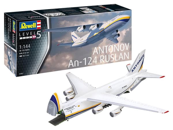 Revell Antonov An-124 Ruslan 1:144 Modellbyggsats