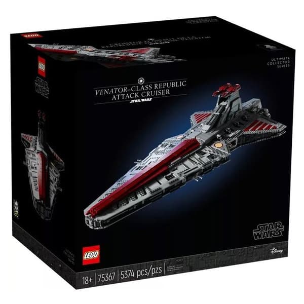 Leksak - LEGO® Star Wars™ - 75367 - Venator Assault Cruiser - Byggs själv - 8 år och uppåt