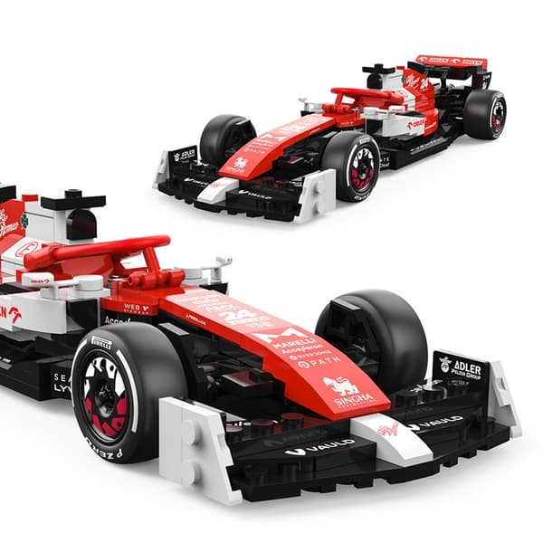 Alfa Romeo F1 Team Orlen C42 Byggblock Bil 1:24 (Från 6 år)