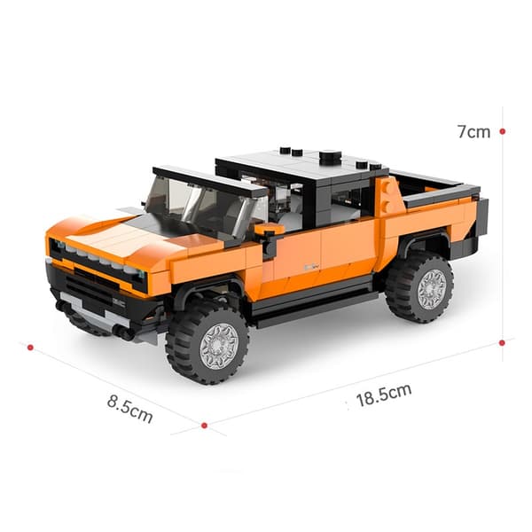 Hummer EV Byggblock Bil 1:30 (Från 6 år)