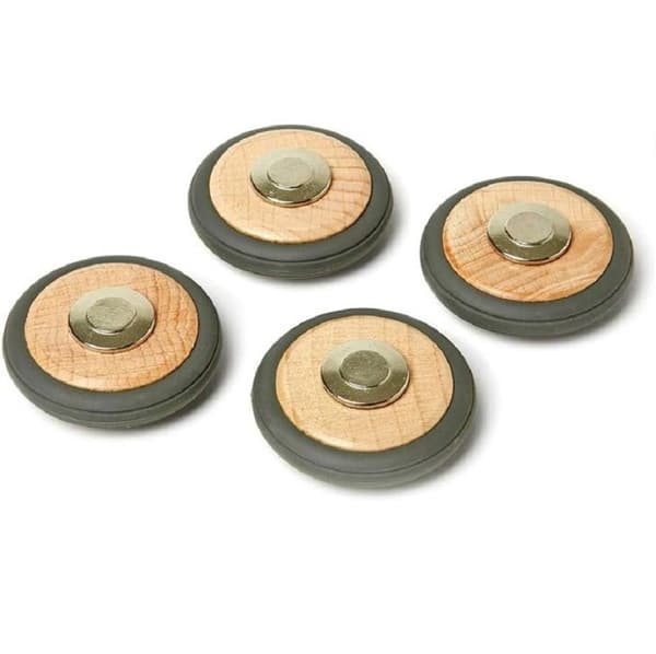 Tegu - Set med 4 Tegu magnetiska trähjul
