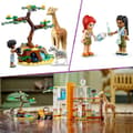 Miniatyrbild 4 av 6: LEGO 41717 Friends Mias vilda räddningscenter, veterinärleksak, med minifigurer av safaridjur, barn 7 år gamla