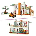 Miniatyrbild 2 av 6: LEGO 41717 Friends Mias vilda räddningscenter, veterinärleksak, med minifigurer av safaridjur, barn 7 år gamla