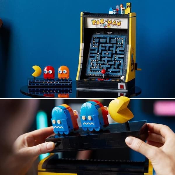 LEGO® 10323 Ikoner PAC-MAN arkadspel, byggbar modell för vuxna, spelmaskin med karaktärer