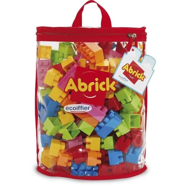 Påse med tegelstenar - 120 stycken från 18 månader - Abrick