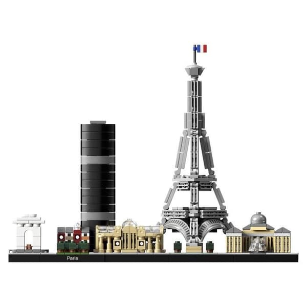 LEGO® 21044 Architecture Paris-modell att bygga med Eiffeltornet, Skyline Collection, heminredning, presentidé