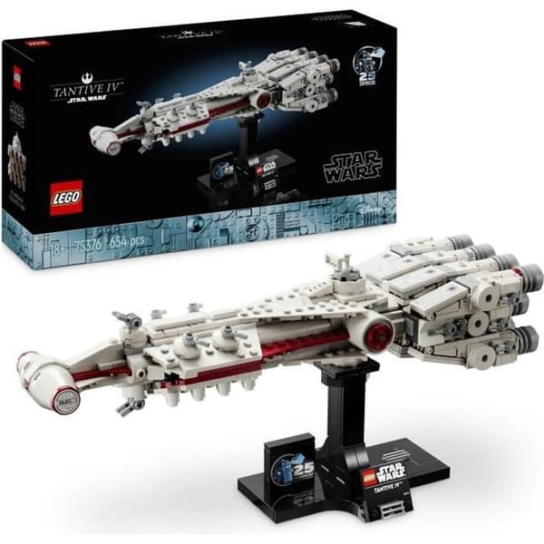 LEGO Star Wars 75376 Tantive IV, byggsats, rymdskepp, fordon