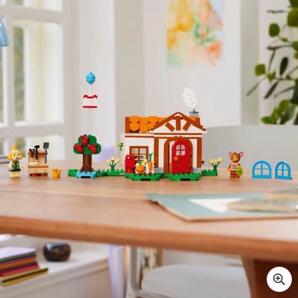 Animal Crossing LEGO 77049 Isabelle's House Visit Set