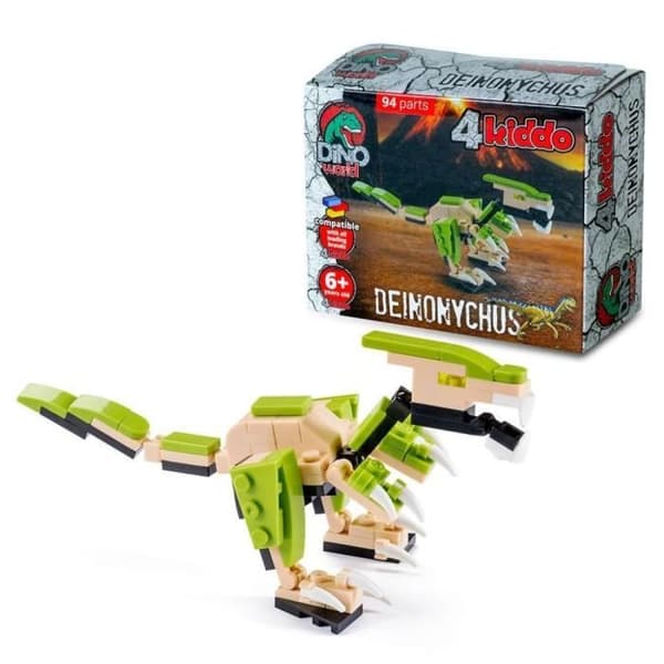 SHOP-STORY - MINI DINO DEINONYCHUS: Brick Dinosaur att bygga