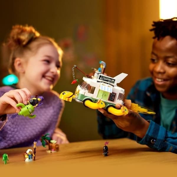 LEGO DREAMZzz 71456 Mrs. Castillo's Turtle Van, 2-i-1 Camper Van Toy, med Mateo og Zoey